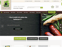 Tablet Screenshot of le-vosgien-gourmet.fr